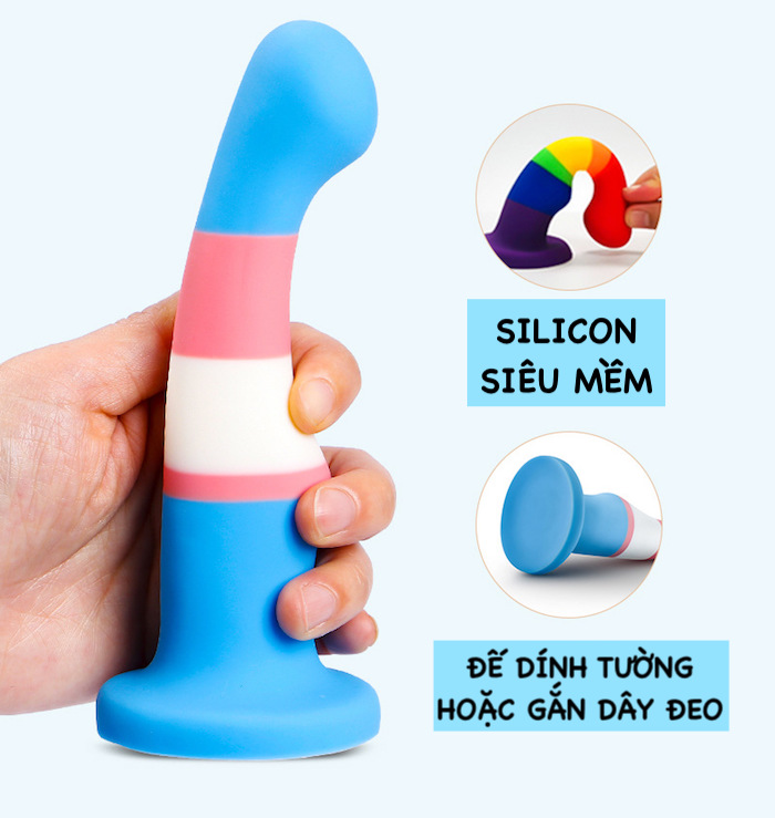 Dương Vật Giả Dính Tường Avant Pride P2 Silicone Siêu Mềm 15.2cm