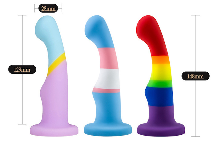 Dương Vật Giả Dính Tường Avant Pride P2 Silicone Siêu Mềm 15.2cm