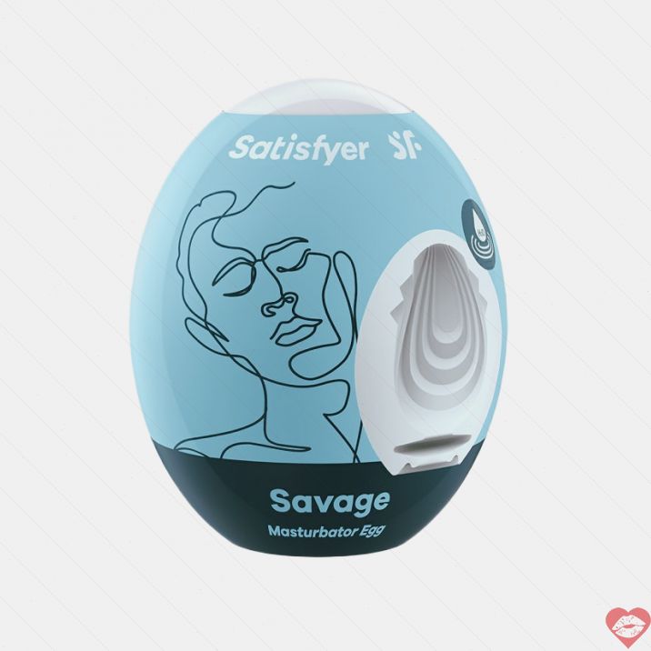 Satisfyer Savage Egg TPE dùng một lần siêu thú 