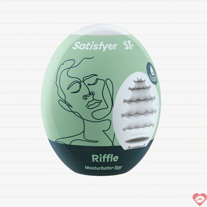 Satisfyer Riffle Trứng Đức TPE Dùng Một Lần Thú Vị 