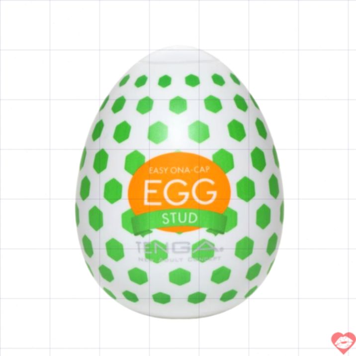 Tenga Stud Trứng Rung Hút 5.3cm Nhật Siêu Phê 