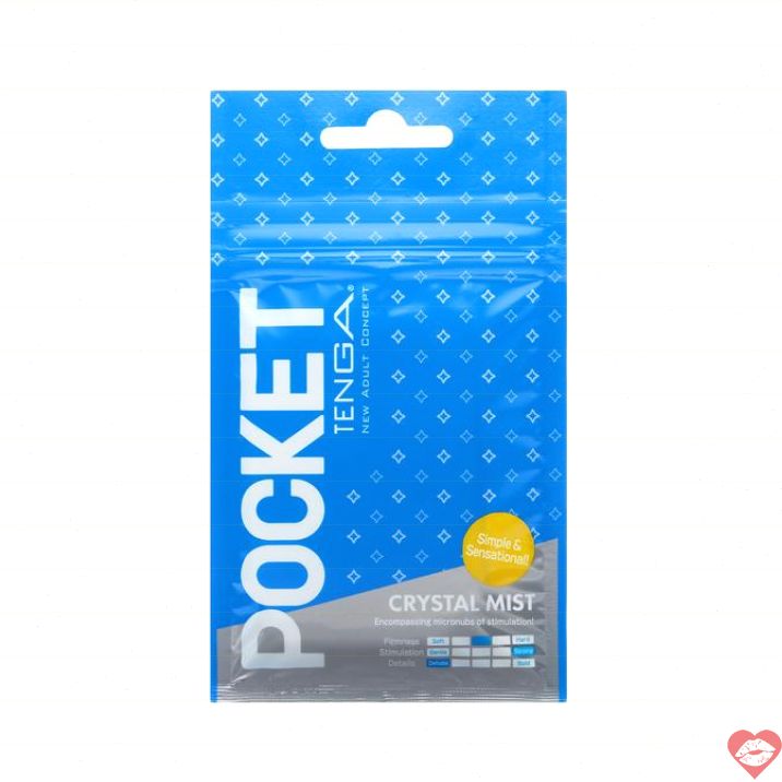Tenga Ice Crystal Gel Pocket Co Giãn Siêu Mịn 