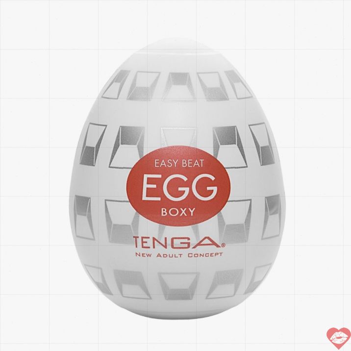 Tenga Boxy 6.1cm TPE Nhật Sục Đa Năng Mãnh Liệt 