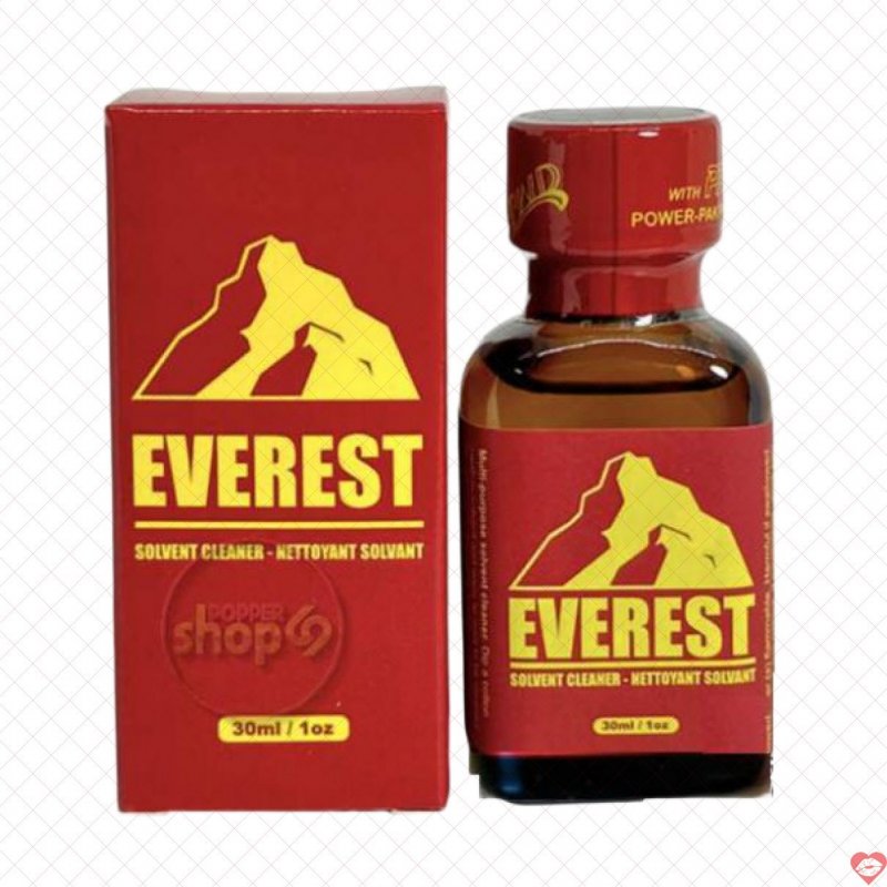 Popper Everest Red PWD Mỹ 30ml hít tăng khoái cảm mạnh mẽ thư giãn tinh thần 
