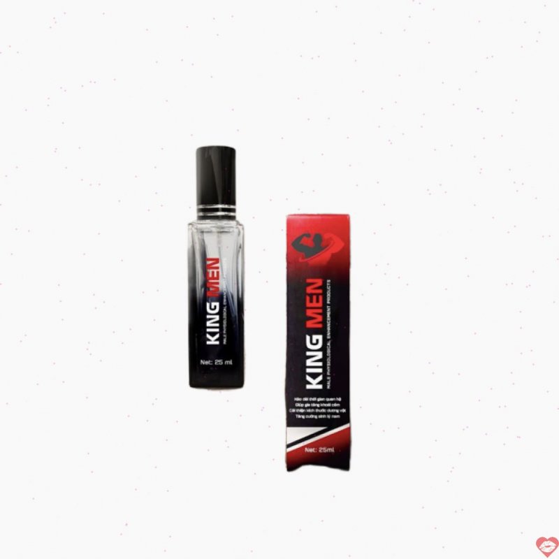 Chai xịt King Men chống xuất tinh sớm tăng cường sinh lý nam 