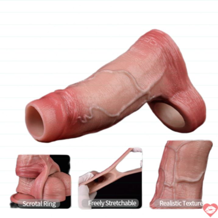 Sleeve FAAK 5029 Mở Đầu Gân Guốc Kéo Dài Siêu Thật 