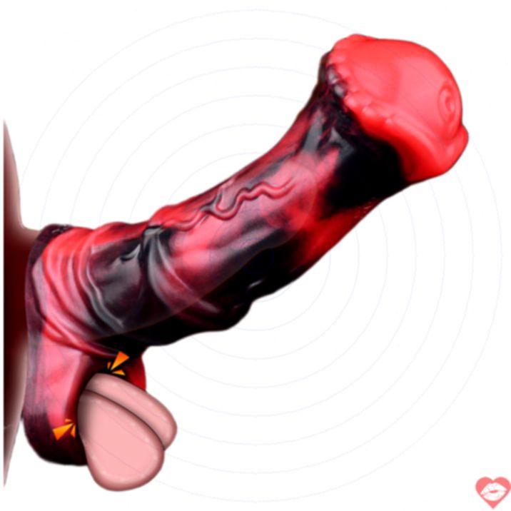 FAAK Horse Dildo Vòng Rung Remote Nâng Tầm Phê 