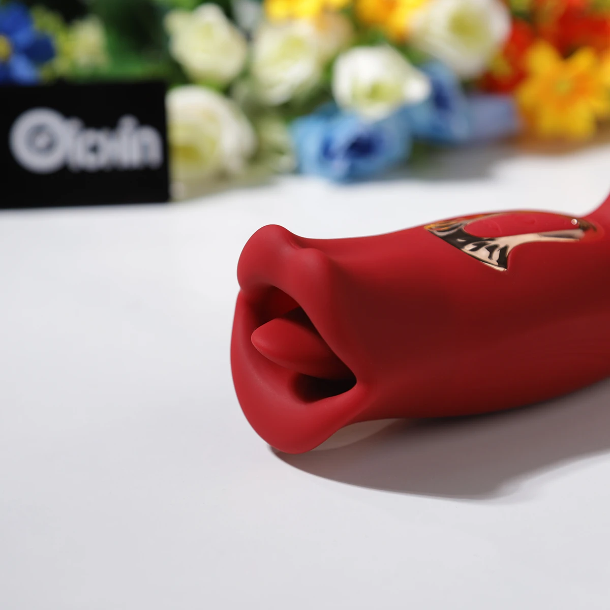 Sextoy hai đầu rung điểm G lưỡi liếm âm vật núm vú thiết kế đa chức năng