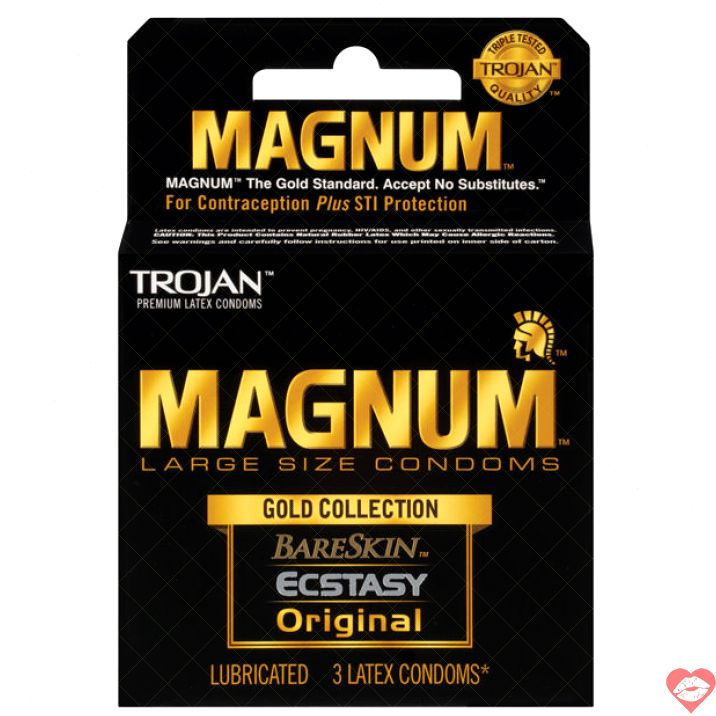 Bao Cao Su Trojan Magnum Gold Lớn Thoải Mái Sướng Tột 
