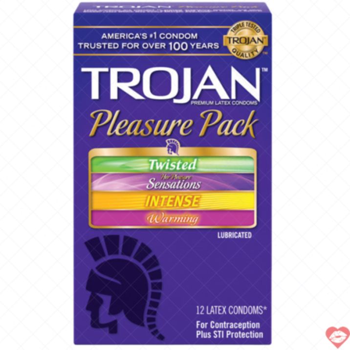 Trojan Pleasure Pack bao đa dạng kích thích đa dạng 