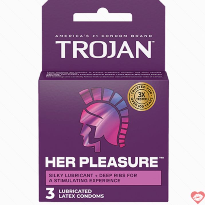 Bao Cao Su Trojan Her Pleasure Sướng Nữ Đam Mê Cực Độ 