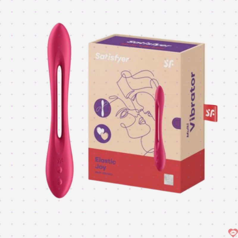 Máy rung nữ Satisfyer Elastic Joy 10 chế độ rung thay đổi hình dạng linh hoạt 