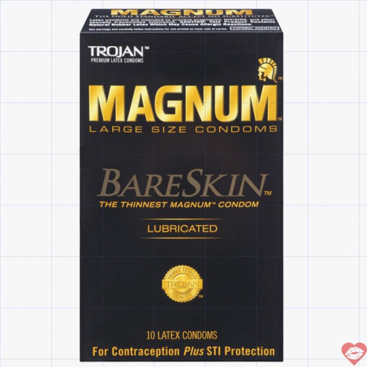 Trojan Magnum Bareskin Lớn Mỏng Siêu Nhạy 