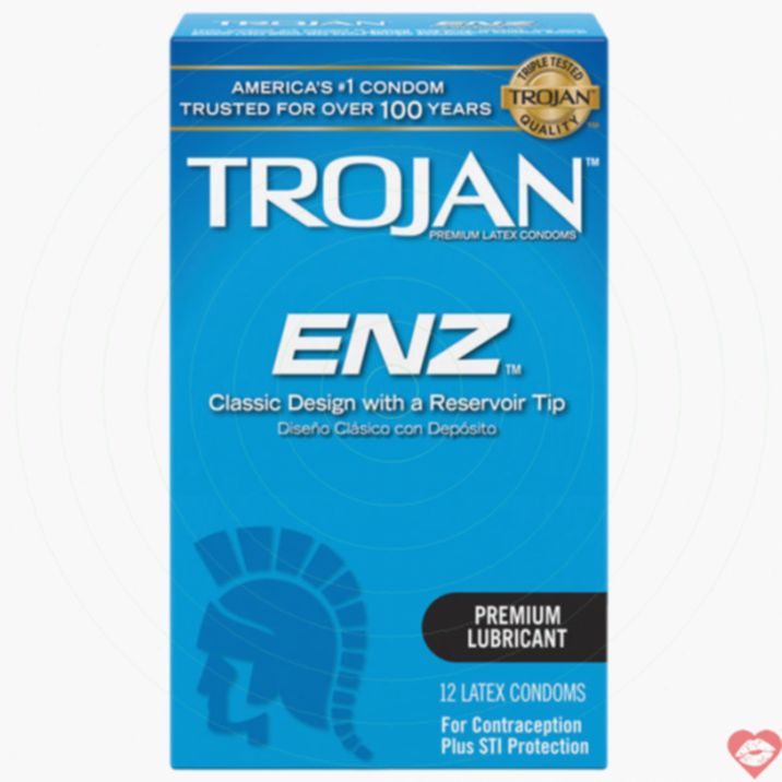 Trojan ENZ Bao Mỏng An Toàn Thoải Mái Tuyệt Vời 