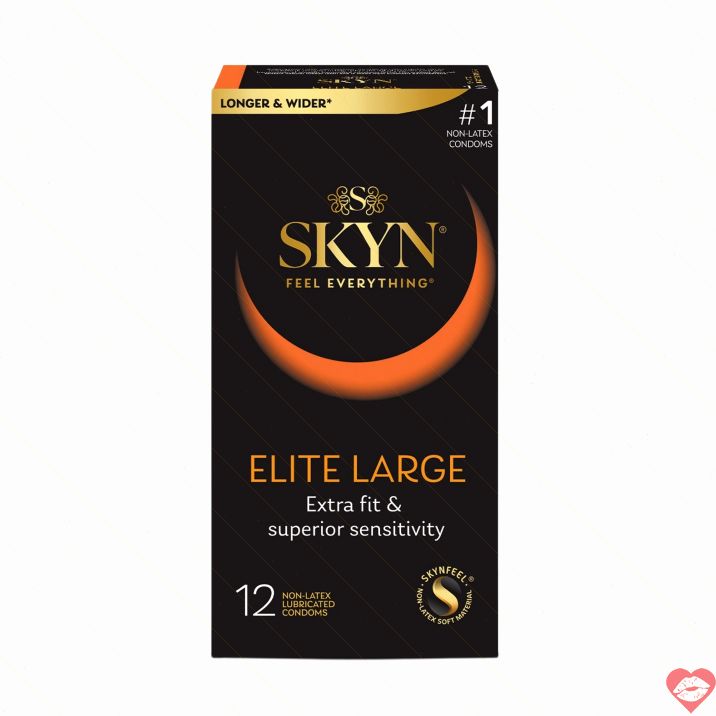 SKYN Elite Large Bao Cao Không Đàn Hồi Tự Nhiên Tuyệt Vời 