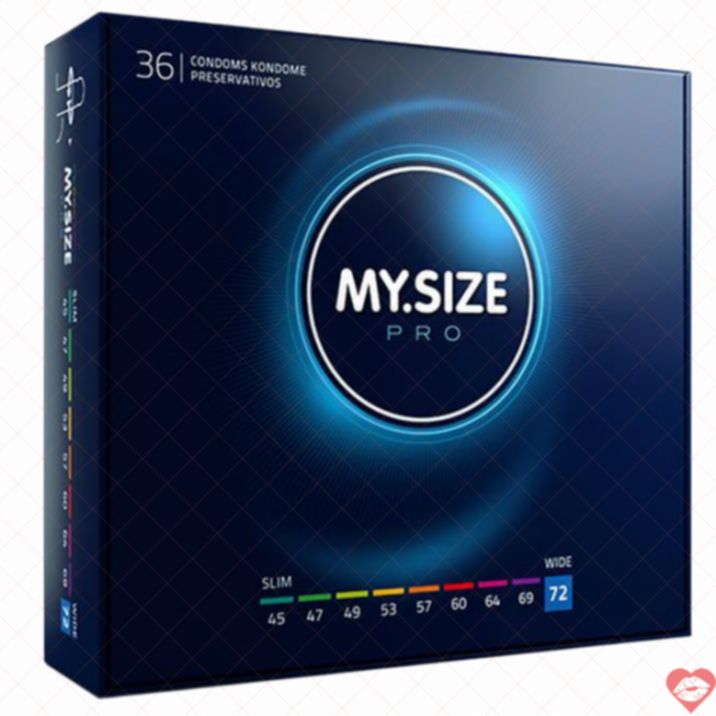 My.Size Pro 72 Lớn Siêu Vừa Bao Cao Su Đức 