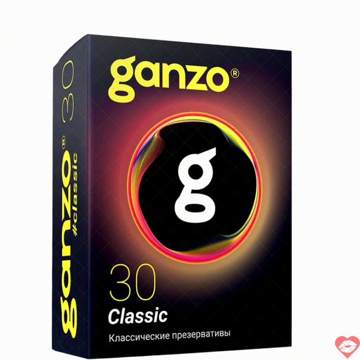 Ganzo Classic Bao 30 Cái Mỏng Mịn An Toàn 