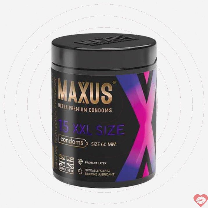 Maxus XXL Bao Cao Su 20cm Khổng Lồ Tăng Kích Thích 