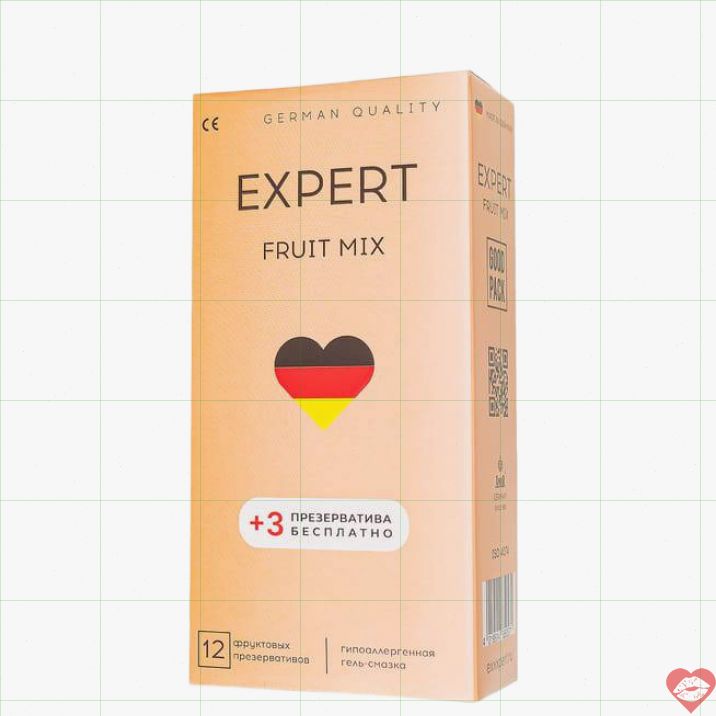 Amor Expert Bao Cao Su Fruit Mix 15 Viên Hương Quả Ngọt 