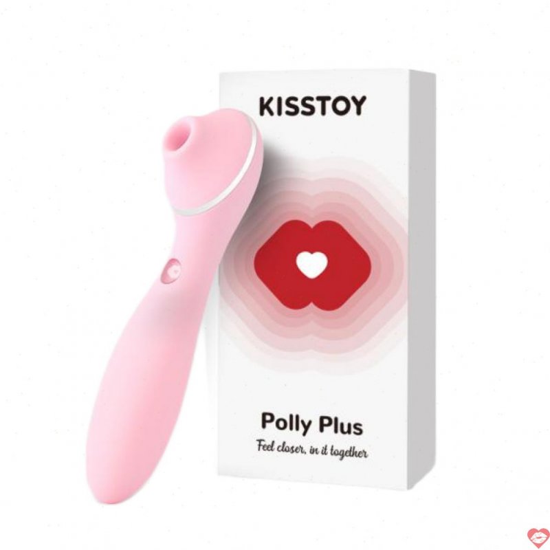 Máy massage Kisstoy Polly Plus 2 đầu rung hút mạnh 