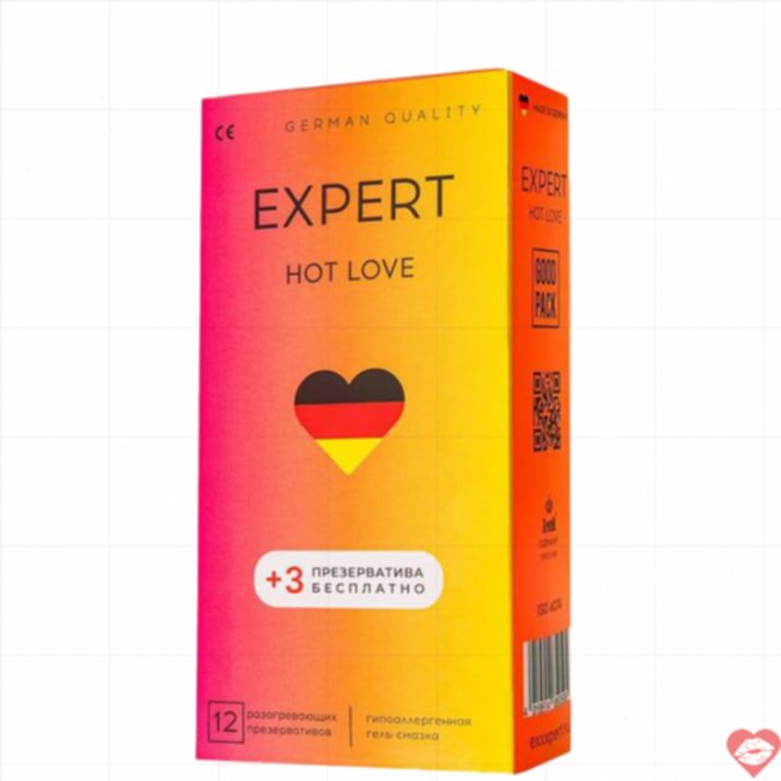 Amor Hot Love 15 Viên - Nóng Bỏng, Bùng Cháy Đam Mê 