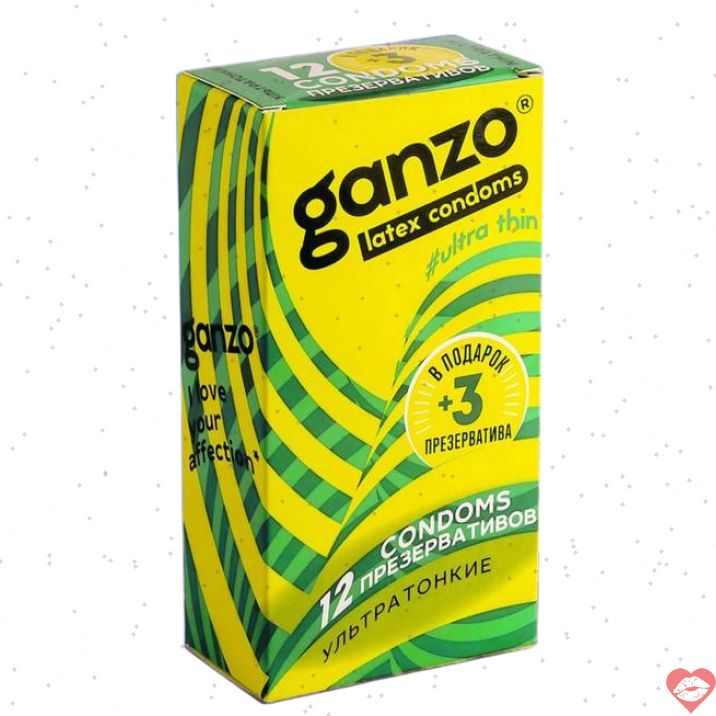 Bao Cao Su Ganzo Mỏng 15s 12+3 Tự Nhiên Thăng Hoa 