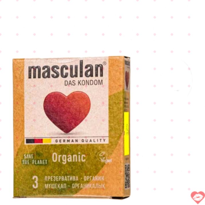 Masculan Organic Bao Cao Siêu Mỏng Đức 3c 