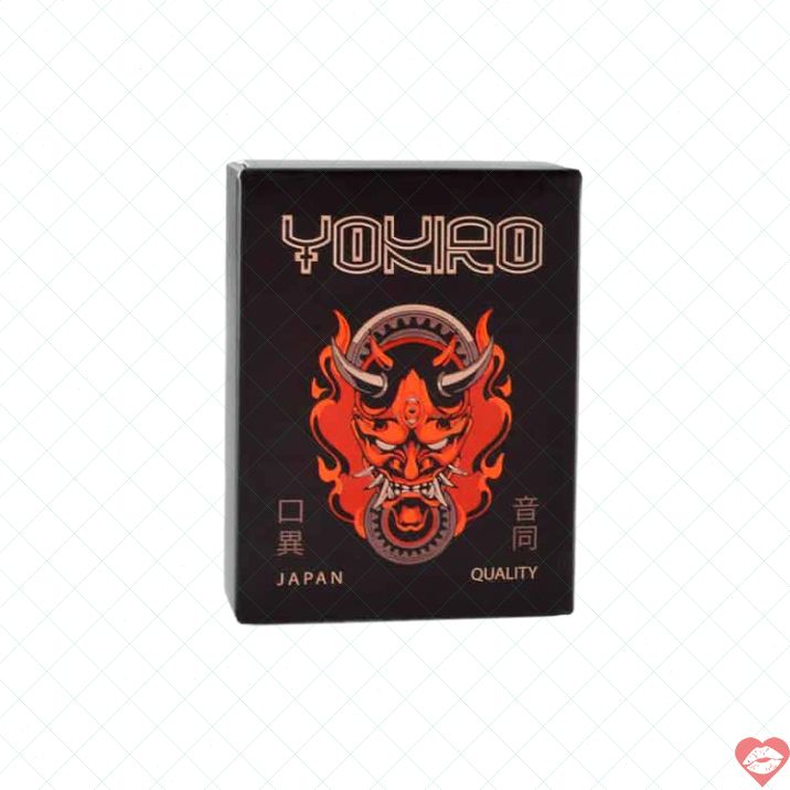 Yokiro Textured Condom Gợn 3pcs Kích Thích Đam Mê 