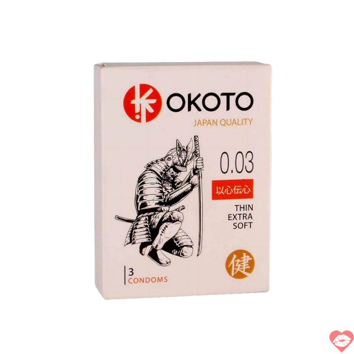 Bao Cao Su Okoto Thin Mỏng Siêu Mềm 3 Cái Đỉnh Cao 