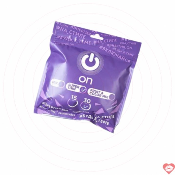 ON Super Thin Bao Cao Su Mỏng 30pcs An Toàn Gần Gũi 