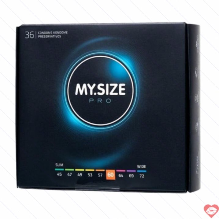 MY.SIZE Pro 60 Siêu Mỏng 36 Miếng Lớn Hoàn Hảo 