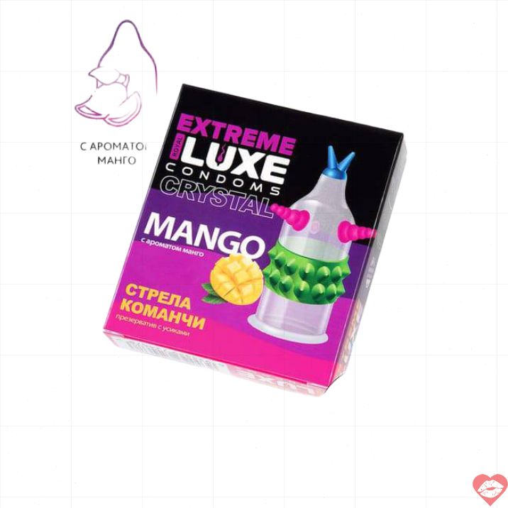 Luxe Extreme Mango Bao Cao Su Kích Thích Ngọt 