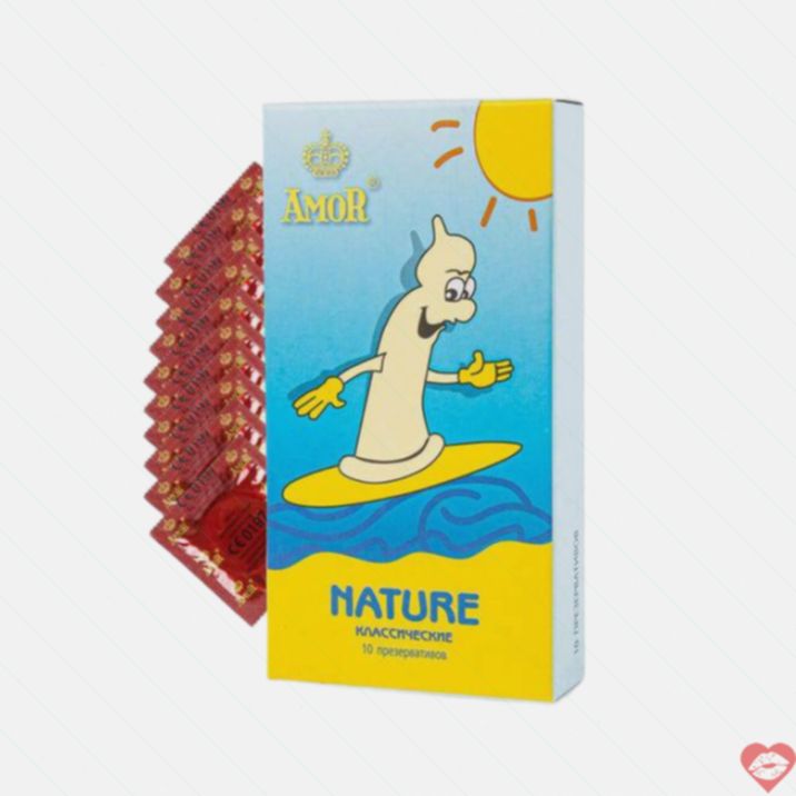 Set 10 Bao Amor Nature Cổ Điển An Toàn Tuyệt Đối 1968 
