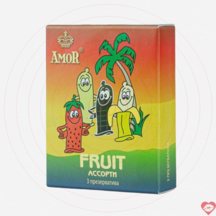Bao Amor Fruit Hương Ngọt Mỏng Siêu Cảm Giác 