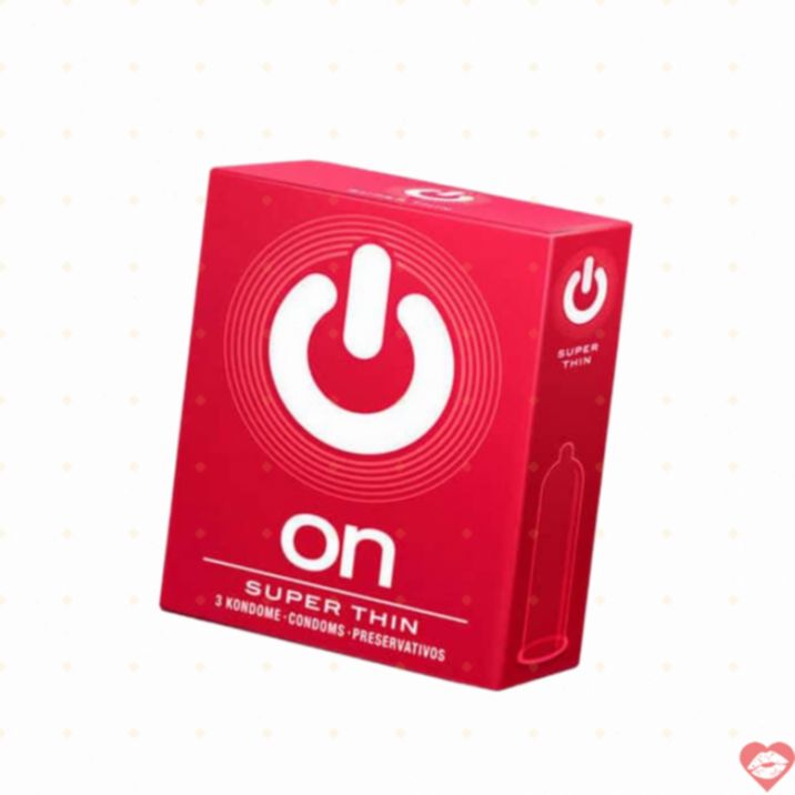 Bao ON Super Thin №3 Mỏng 5.4cm Đức An Toàn Siêu Gần Gũi 
