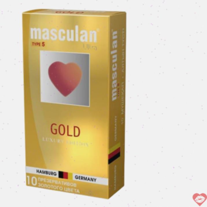 Masculan Gold Bao Vani Mỏng 10c Đức 