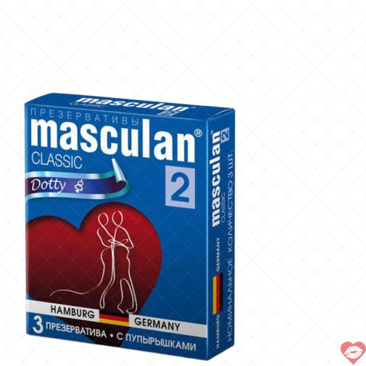 Bao Masculan Dotty Gợn Sóng 3pcs Kích Thích Nữ 
