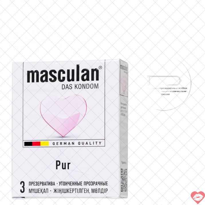 Masculan Pur Condom Mỏng 3c Đức Tự Nhiên Thăng Hoa 