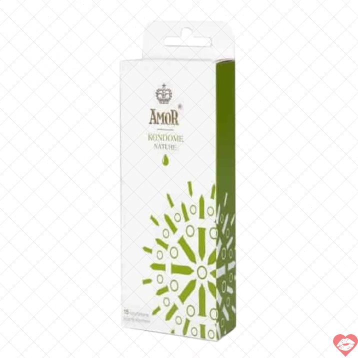 Bao Cao Su Amor Nature 15 Viên Mỏng An Toàn 