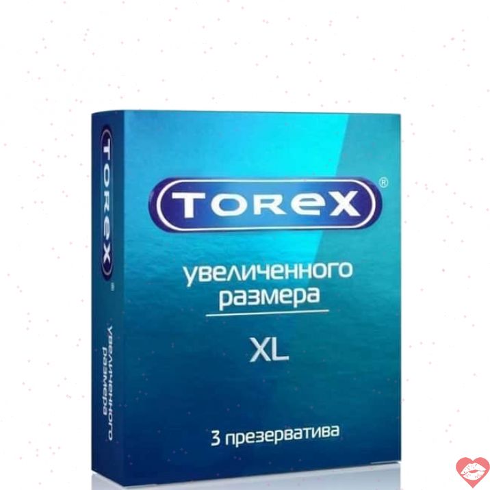 Torex Bao Cao Su Lớn Siêu Dày 3 Cái An Toàn Thoải Mái 