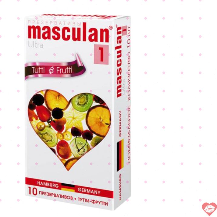 Bao Cao Masculan Tutti-Frutti 10 Viên Hương Quả Vui 