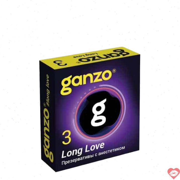 Ganzo Long Love 3C Bao Cao Su Delay Siêu Lâu Dài 