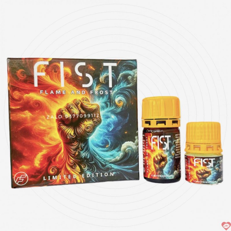 Combo popper Fist chính hãng 60ml, dung tích lớn cho trải nghiệm mạnh mẽ 