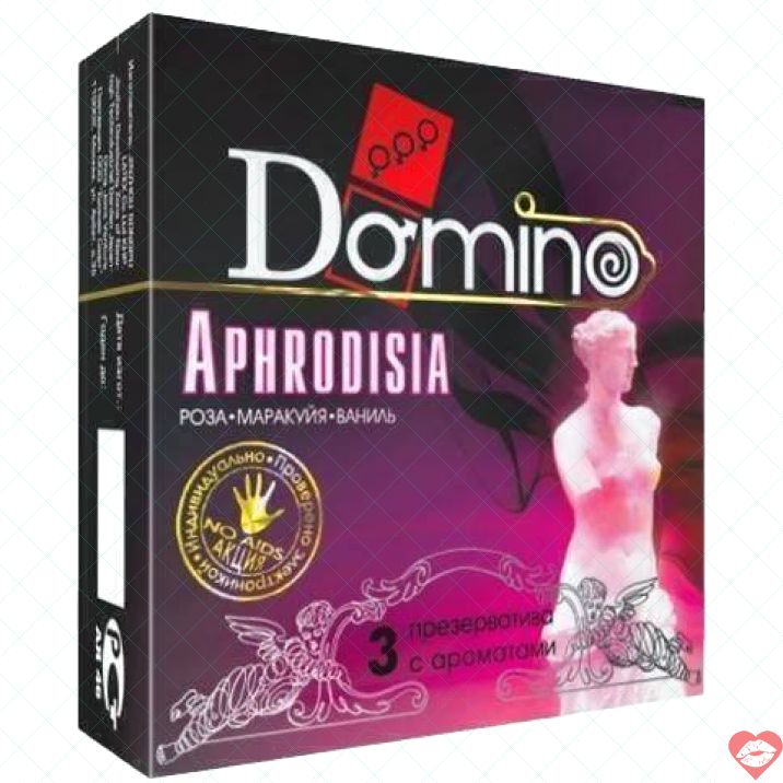 Domino Aphrodisia Bao Hương Hoa 3cái Kích Thích Vị Giác 