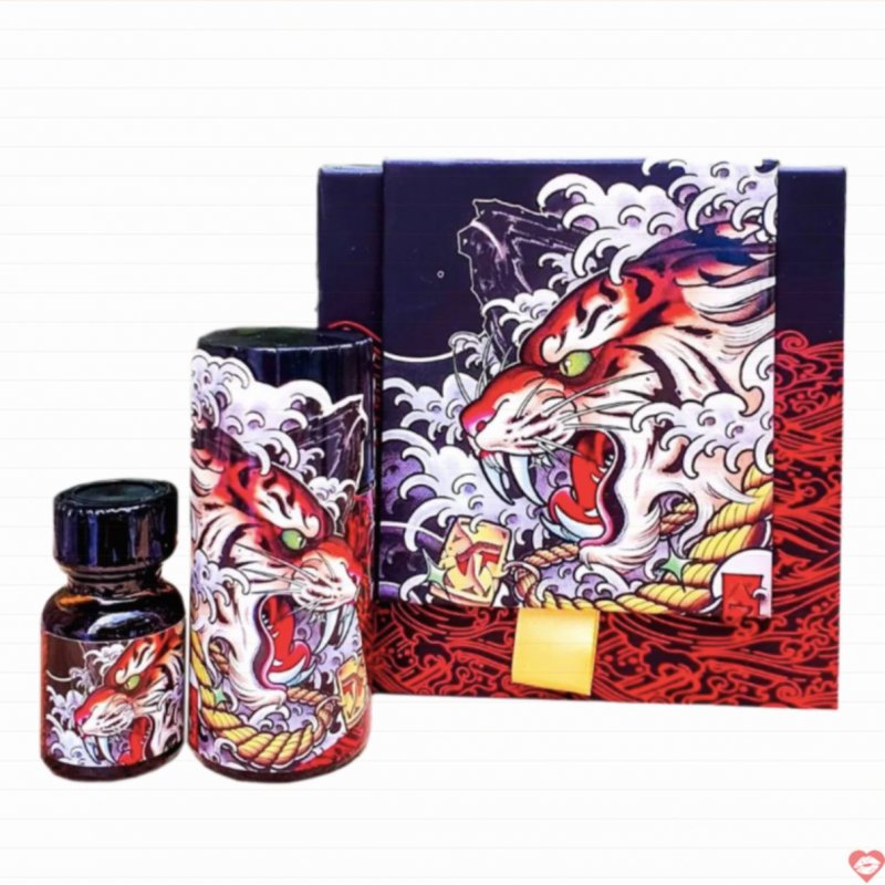Combo Popper Tiger đỏ 50ml chính hãng Mỹ tăng hưng phấn mạnh 