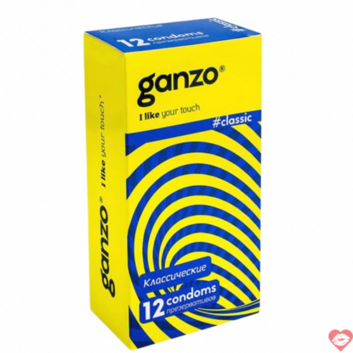 Ganzo Classic Bao Cao Su Mỏng 12c Sướng Mịn Màng 