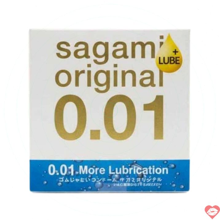 Sagami 0.01 Extra Lub Polyurethane Mỏng Trơn Tối 
