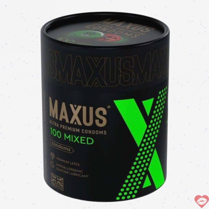 Maxus Mixed 100 Bao Cao Su Đa Dạng An Toàn 