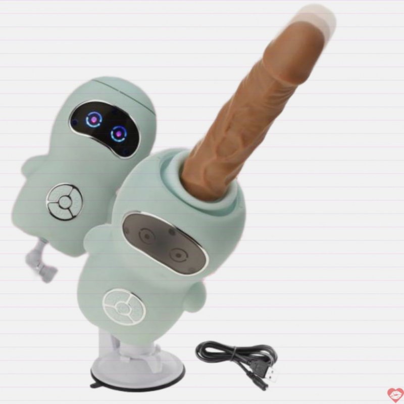 Dương Vật Giả Rung Thụt Sưởi Ấm Fking Machine Wanle Ares Robot Thỏ 