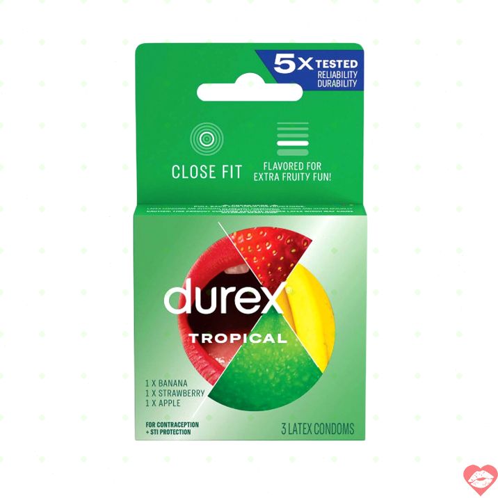Durex Tropical Bao Hương Vị 12c Nhiệt Đới Đam Mê 